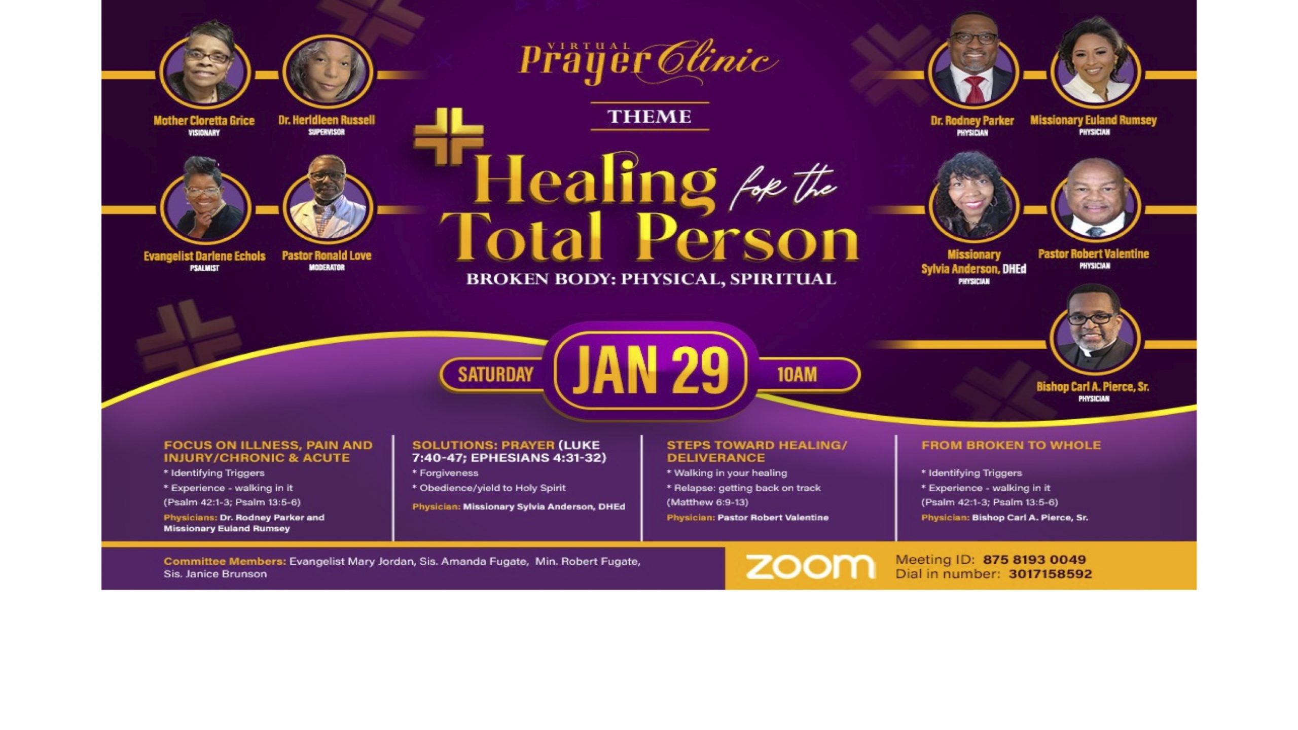 Prayer Clinic 2022